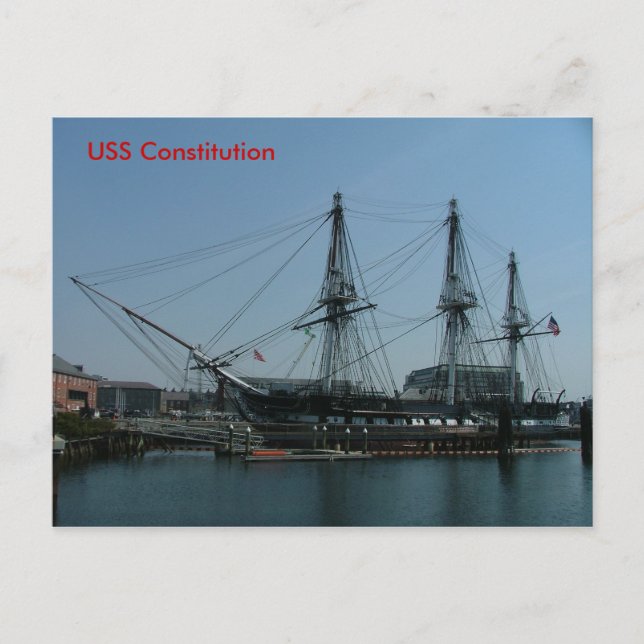 Carte Postale Constitution américaine (Devant)