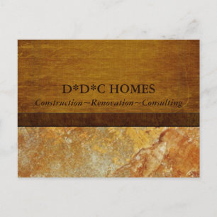 Carte Postale Construction constructeurs Publicité