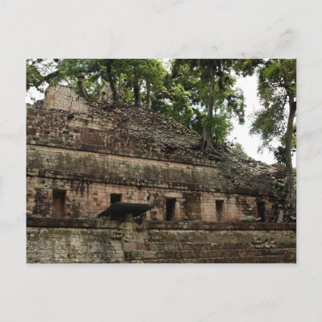 Carte Postale construction de copán (Devant)