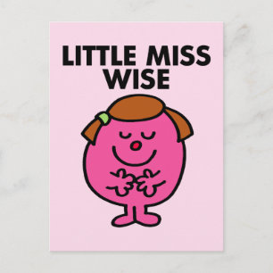 Carte Postale Contemplation Little Miss Wise