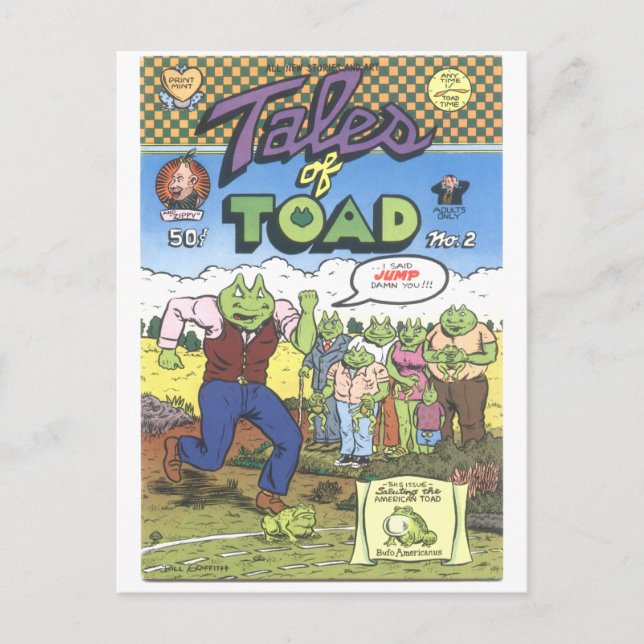 Carte Postale Contes de crapaud #2, 1971 (Devant)