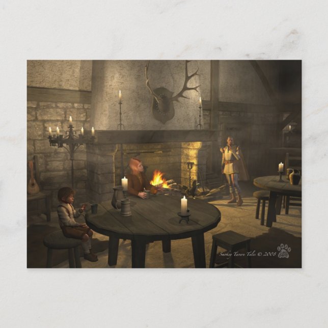 Carte Postale Contes de taverne Smokey (Devant)