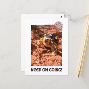 Carte Postale Continuez à aller Inspirational Coddiwompling Turt