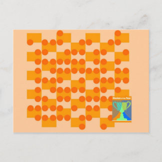 Carte postale Contours de sortie