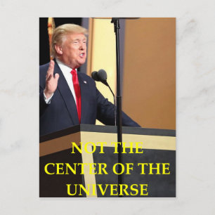 Carte Postale contre donald trump