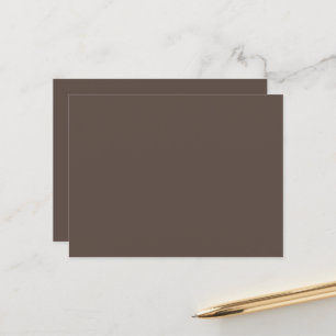 Carte Postale Contre un mur Brown élégant