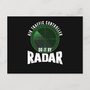 Carte Postale ContrÔleur de radar Air Traffic