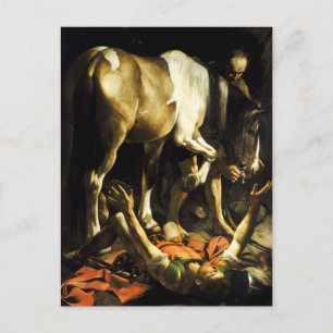 Carte Postale Conversion de Caravaggio de St Paul