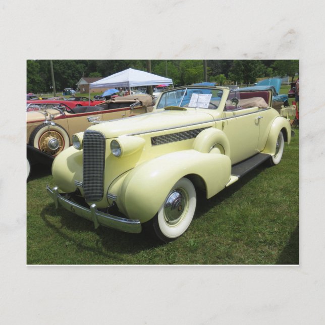 Carte Postale Convertible classique (Devant)