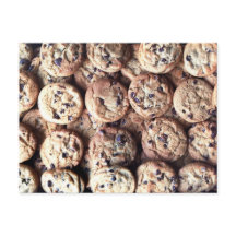 Carte postale Cookie Chip Chocolat