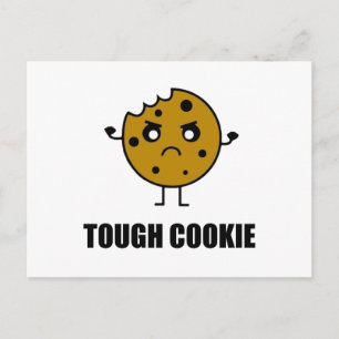 Carte Postale Cookie dur amusant