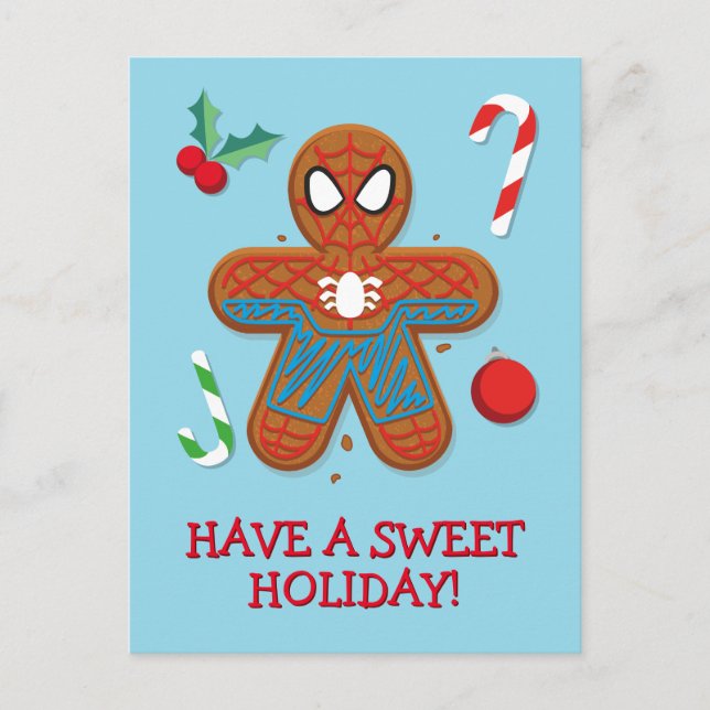 Carte Postale Cookie Spider-Man (Devant)