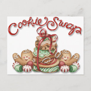 Carte postale Cookie Swap