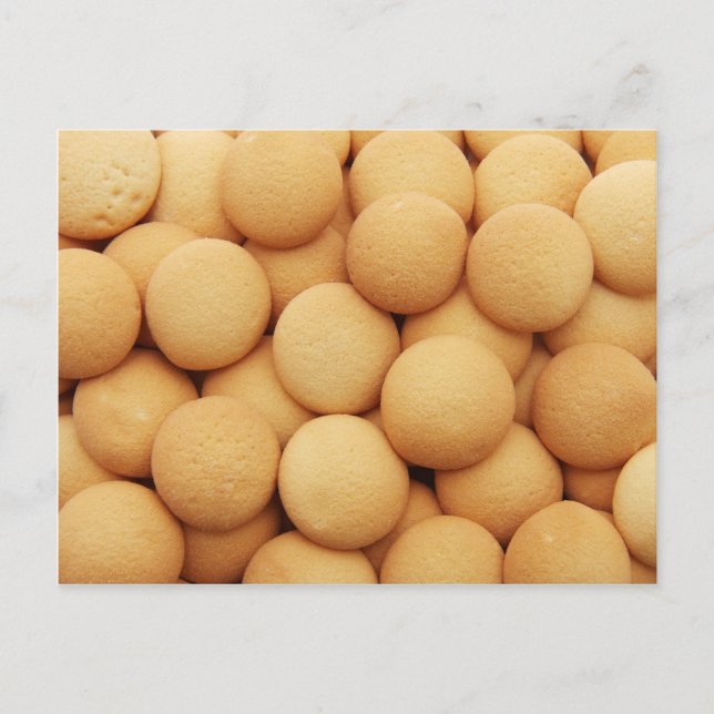 Carte Postale Cookies à la vanille (Devant)