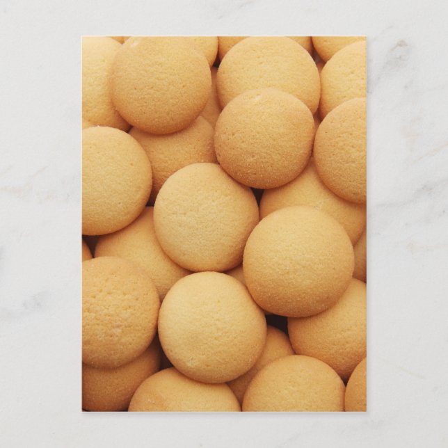 Carte Postale Cookies à la vanille (Devant)