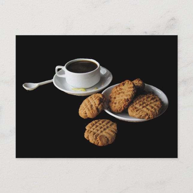 Carte Postale Cookies au beurre d'arachide (Devant)