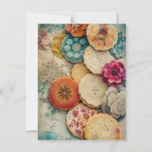 Carte Postale Cookies au Sucre