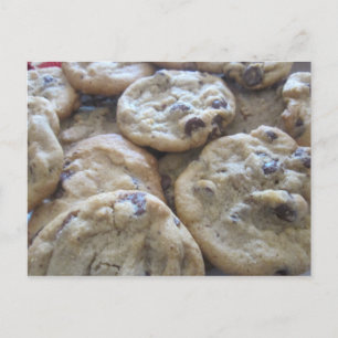 Carte Postale Cookies de chips au chocolat