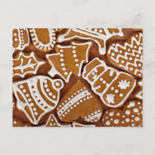 Carte postale Cookies en pain d'épice