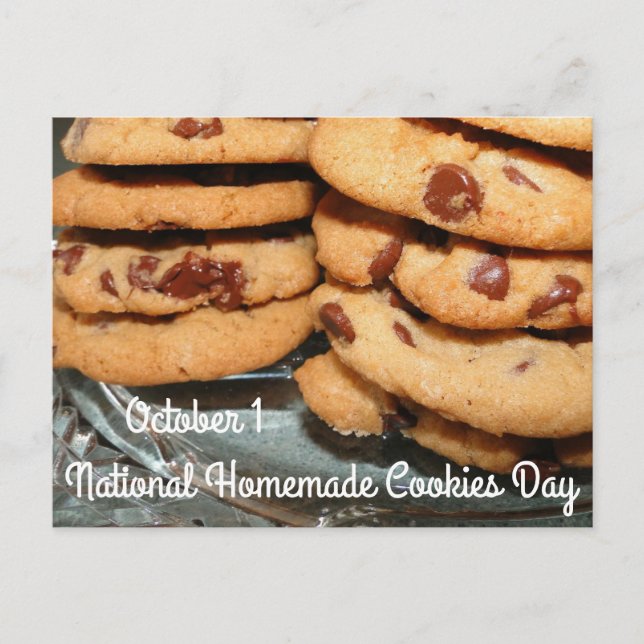 Carte Postale Cookies faits maison (Devant)