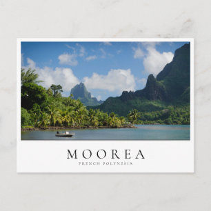 Carte Postale Cook's Bay, Moorea in French Polynesia
