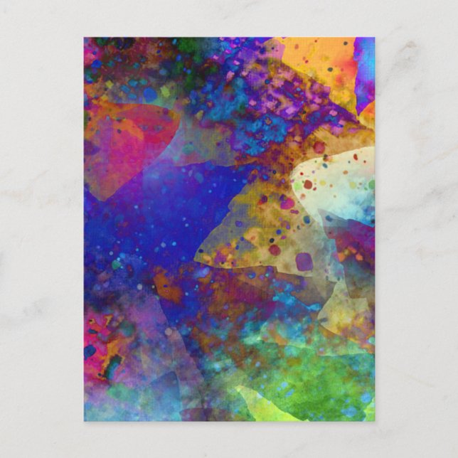 Carte postale Cool d'art Abstrait (Devant)