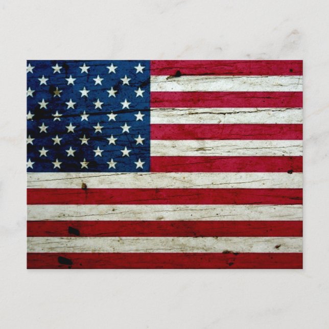 Carte Postale Cool Distressed American (Devant)