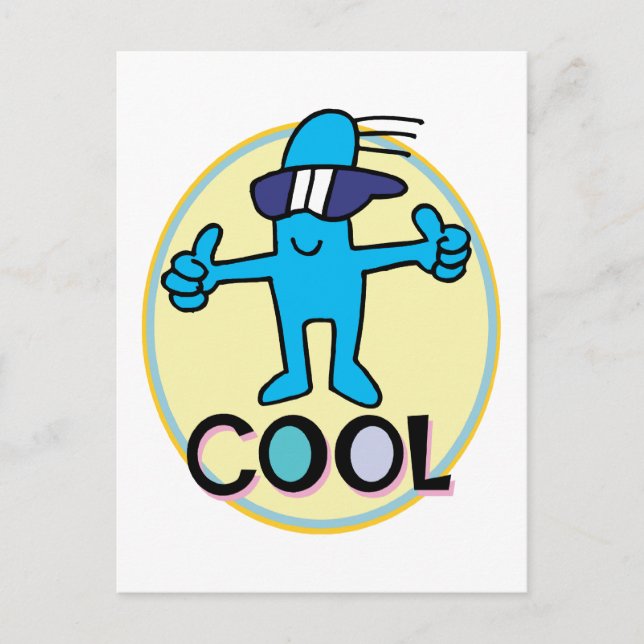 Carte Postale Cool Dude (Devant)