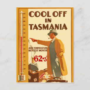 Carte Postale Cool en Tasmanie