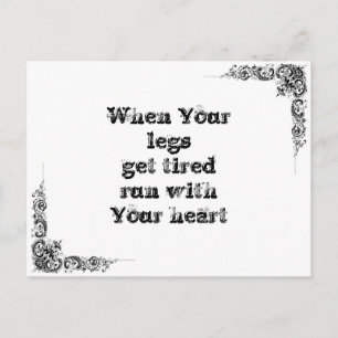 Carte Postale Cool grande sagesse simple philosophie phrase de t