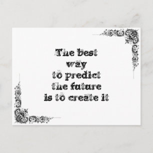Carte Postale Cool grande sagesse simple philosophie phrase de t