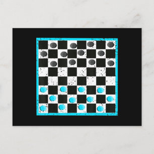 Carte Postale Cool Jeu d'échecs Halloween Costume drôle Lazy do-