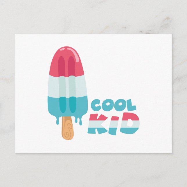 Carte Postale Cool Kid (Devant)
