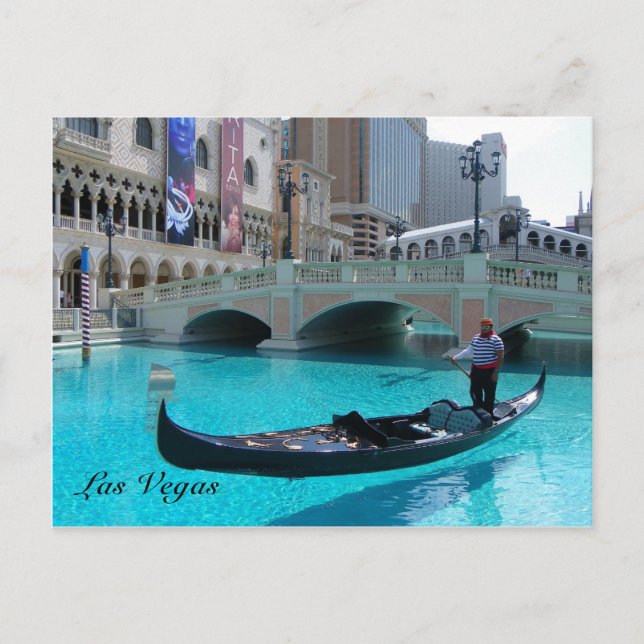 Carte postale cool Las Vegas ! (Devant)