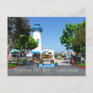 Carte postale cool Marina Del Rey !
