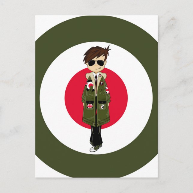 Carte Postale Cool Mod (Devant)