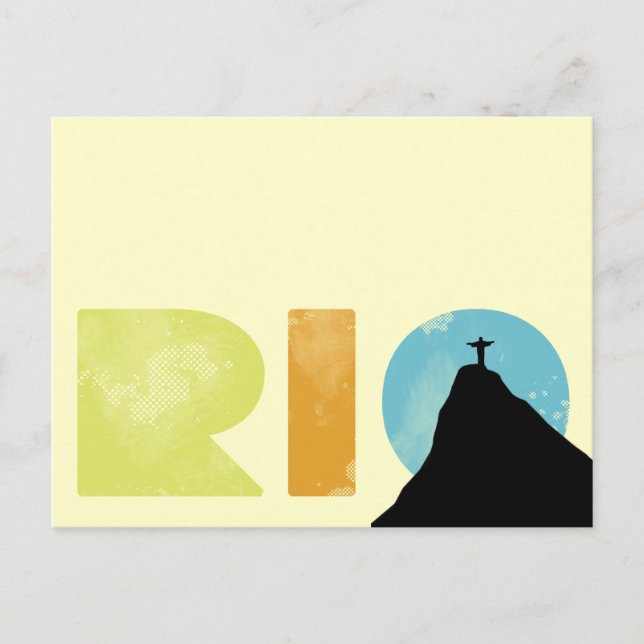 Carte Postale Cool Rio RJ BRASIL (Devant)