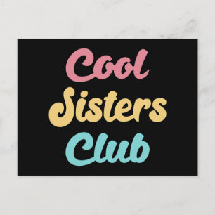 Carte Postale Cool Sisters Club II
