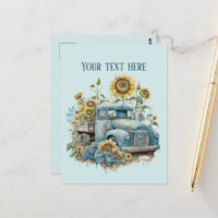 Cool vieux Fermiers camion tournesols ajouter du t