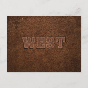 Carte Postale Cool Western Texte - Personnaliser It