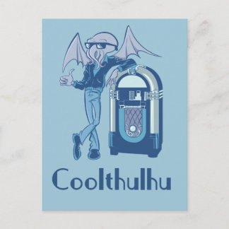 Carte Postale Coolthulhu ( Cool Cthulhu )