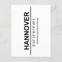 Coordonnées Hanovre