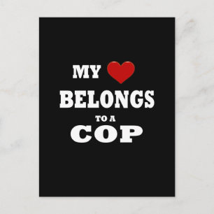 Carte Postale Cop Love
