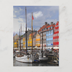 Carte Postale Copenhagen Color Postcard