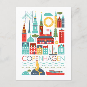 Carte postale Copenhague