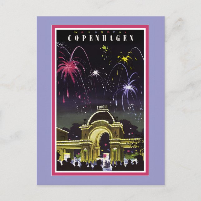 Carte postale Copenhague (Devant)