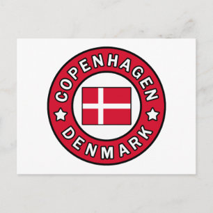 Carte Postale Copenhague Danemark