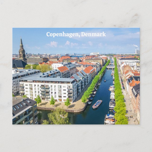Carte Postale Copenhague Danemark (Devant)