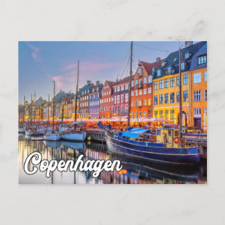 Carte Postale Copenhague, Danemark