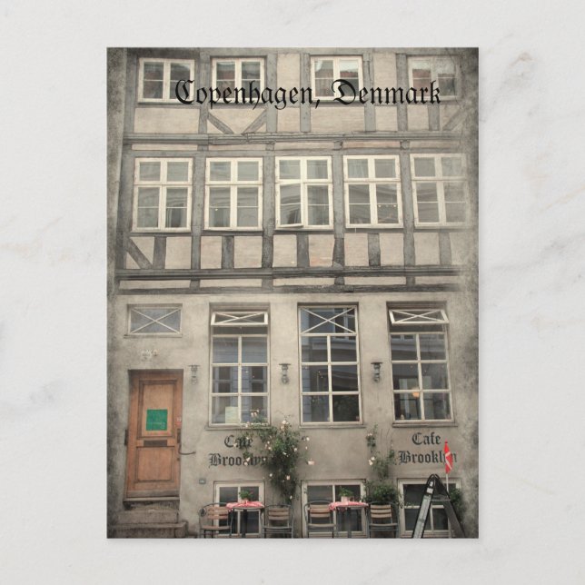 Carte Postale Copenhague, Danemark (Devant)